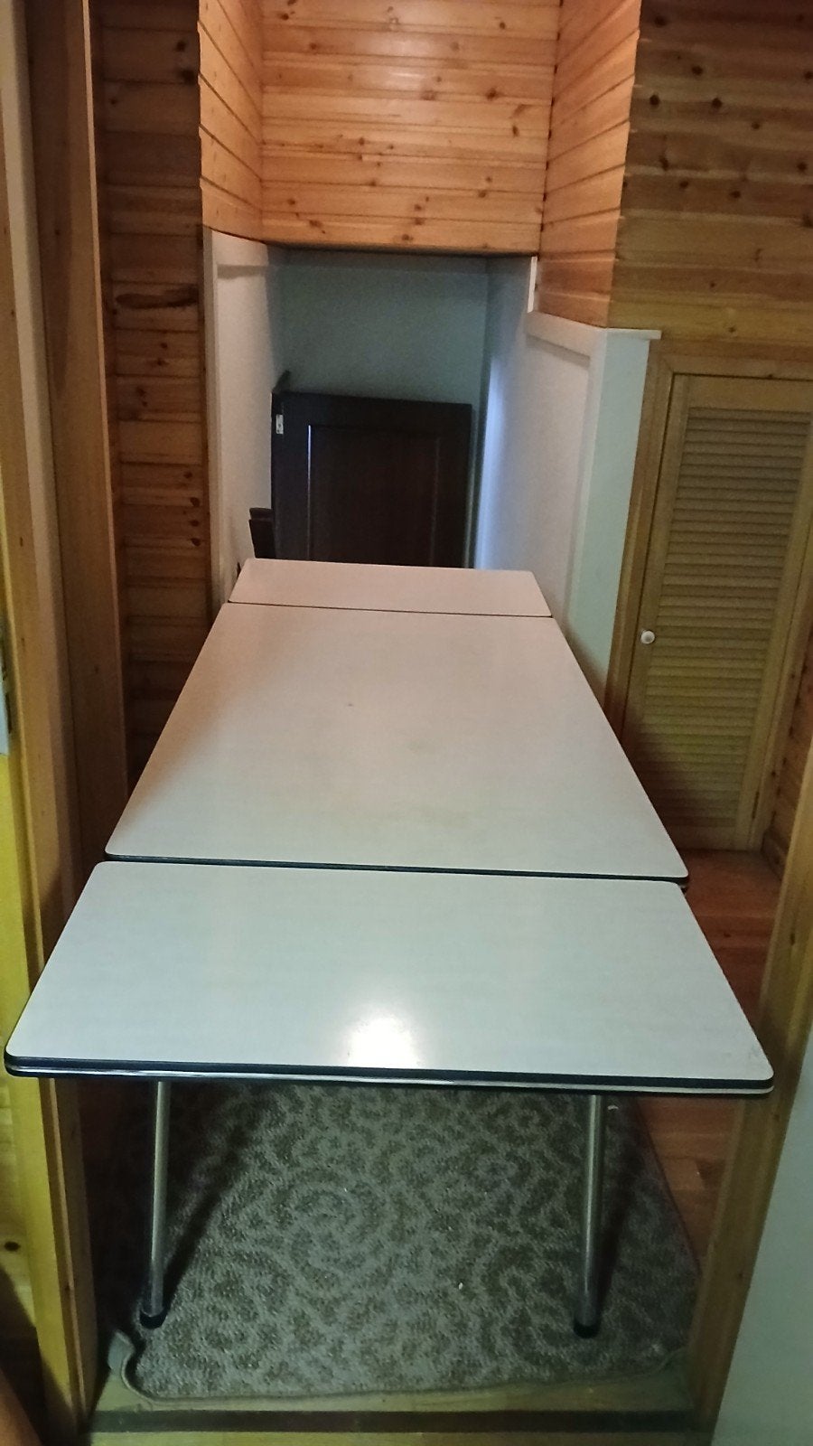Keukentafel, Ophalen