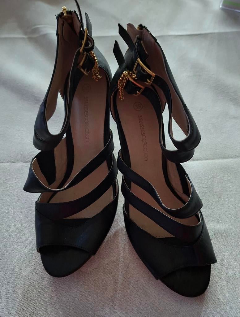 Sandales à talons, Enlèvement ou Envoi, Noir