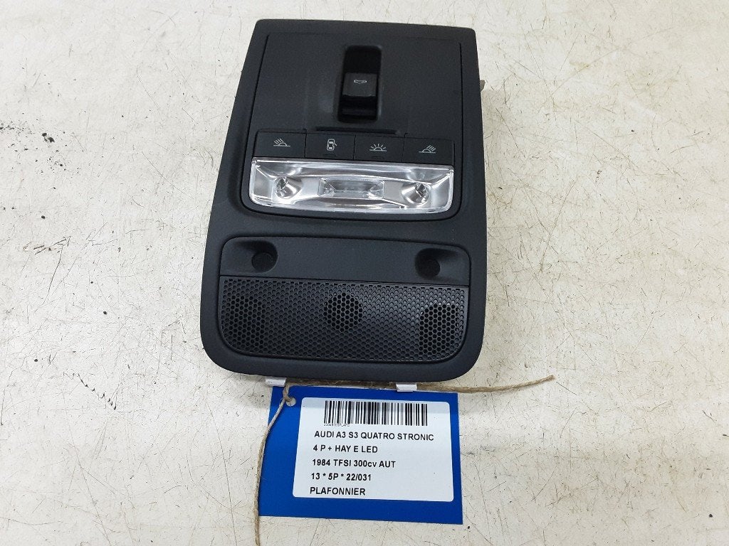 ECLAIRAGE DE PLAFONNIER Audi S3 Sportback (8VA / 8VF), Utilisé, Audi