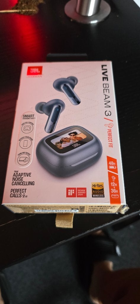 Jbl live beam 3, Télécoms, Enlèvement ou Envoi, Comme neuf, JBL, Intra-auriculaires (In-Ear)