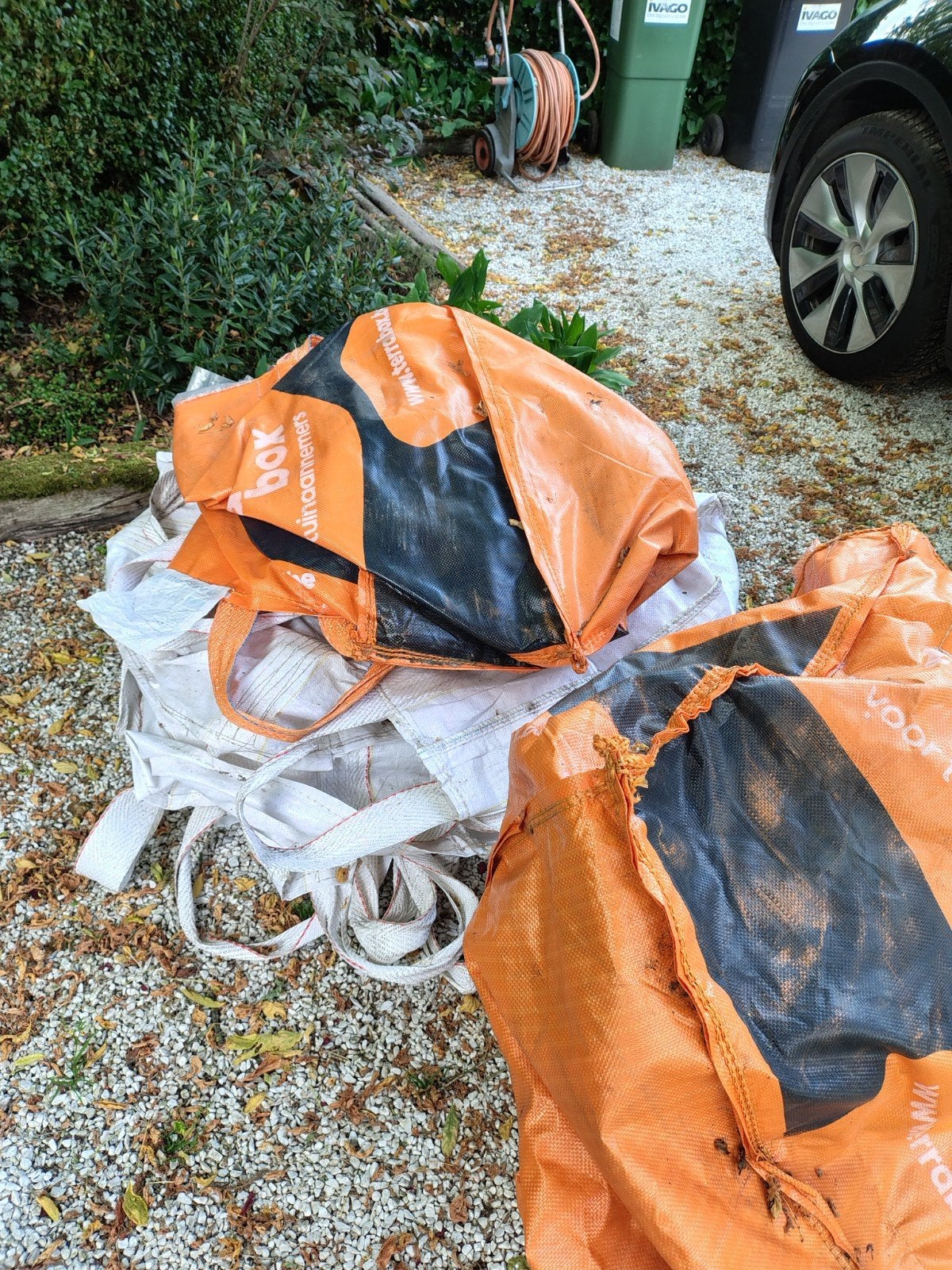 Big bags 1000kg - leeg, Doe-het-zelf en Bouw, Ophalen