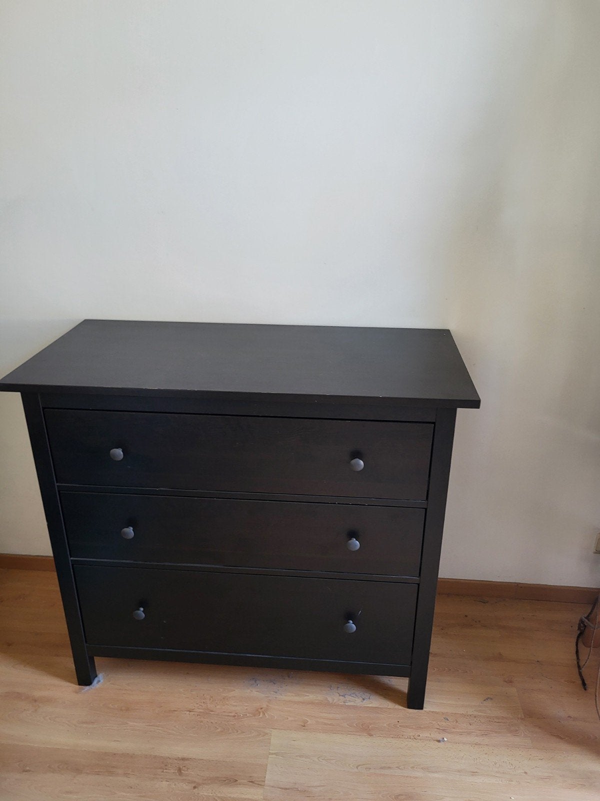 Commode noire 110x100, Maison & Meubles, Enlèvement