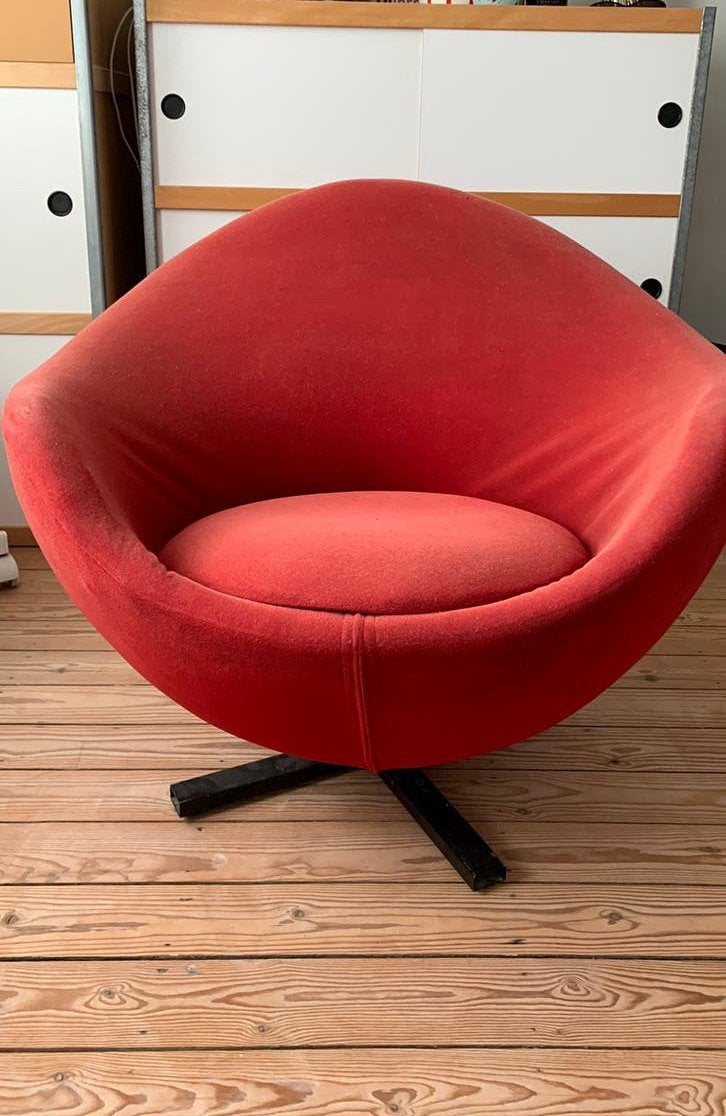 Vintage space age zetel, Antiek en Kunst, Ophalen