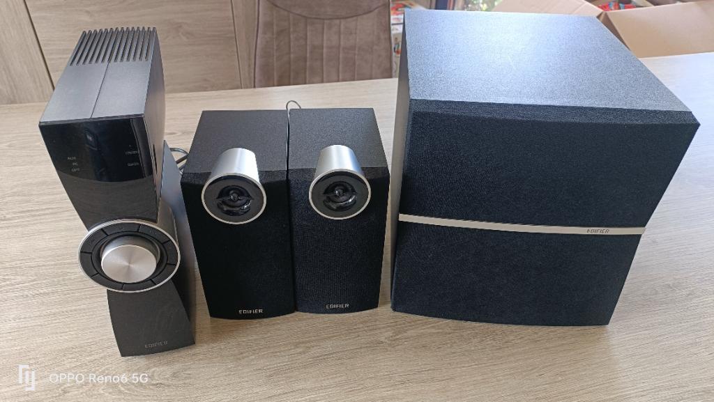 Ensemble ampli Haut parleur 2.1 edifier, TV, Hi-fi & Vidéo, Ensembles home-cinéma, Autres marques, Comme neuf, Autres lecteurs