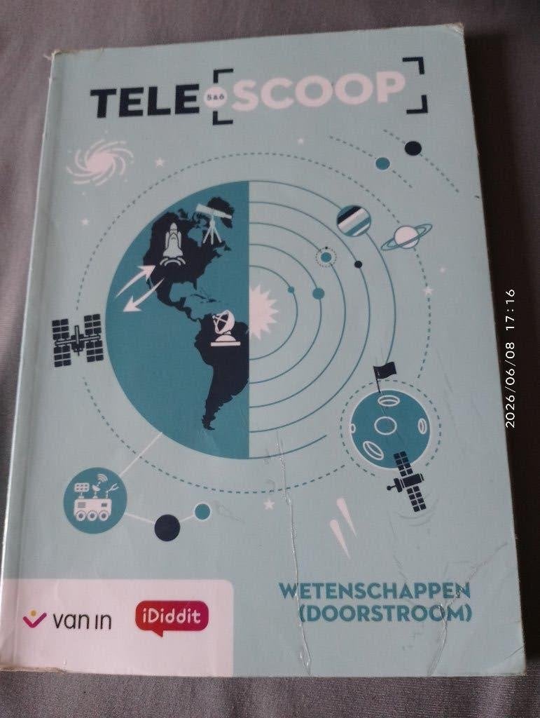 Télescope 5-6, ISBN voir photo, encore des manu ma recherche, Livres, Livres scolaires, Enlèvement ou Envoi, Comme neuf, Van In