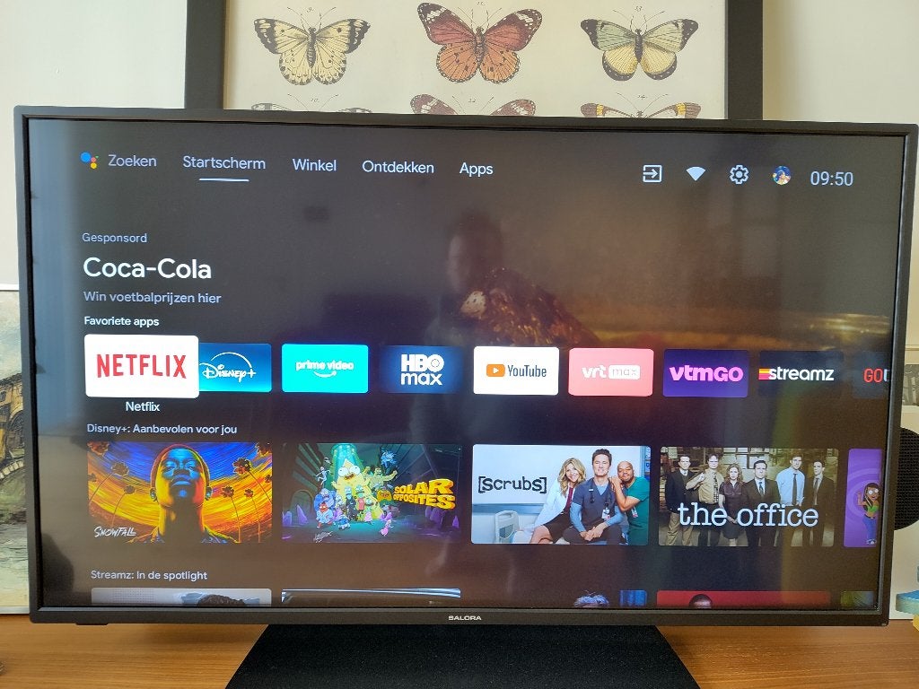 Google TV 43" 109cm  4K, TV, Hi-fi & Vidéo, Télévisions, Comme neuf, LCD, 100 cm ou plus, 4k (UHD), Autres marques, 50 Hz, Smart TV