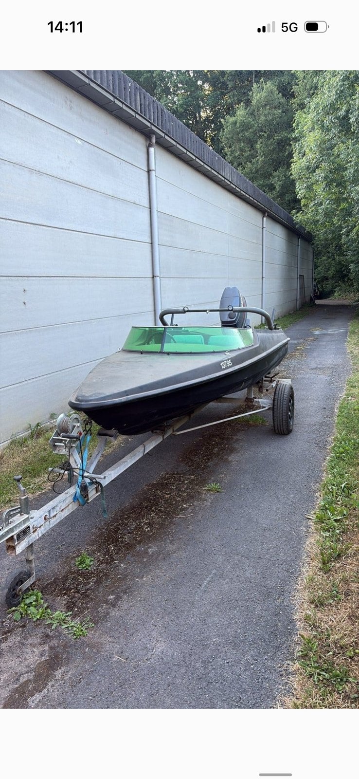 bateau piranha, Enlèvement, Comme neuf