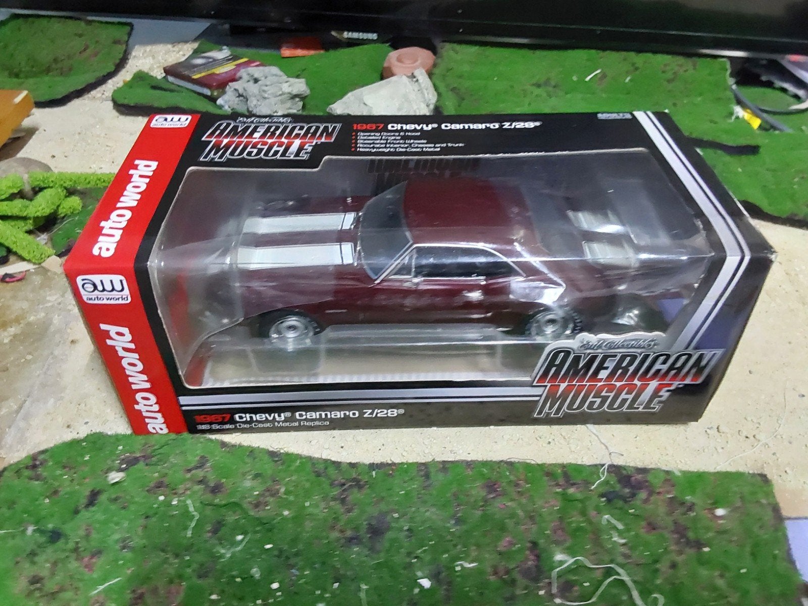chevrolet camaro 1969 1:18, Envoi, Comme neuf, Voiture, Motormax