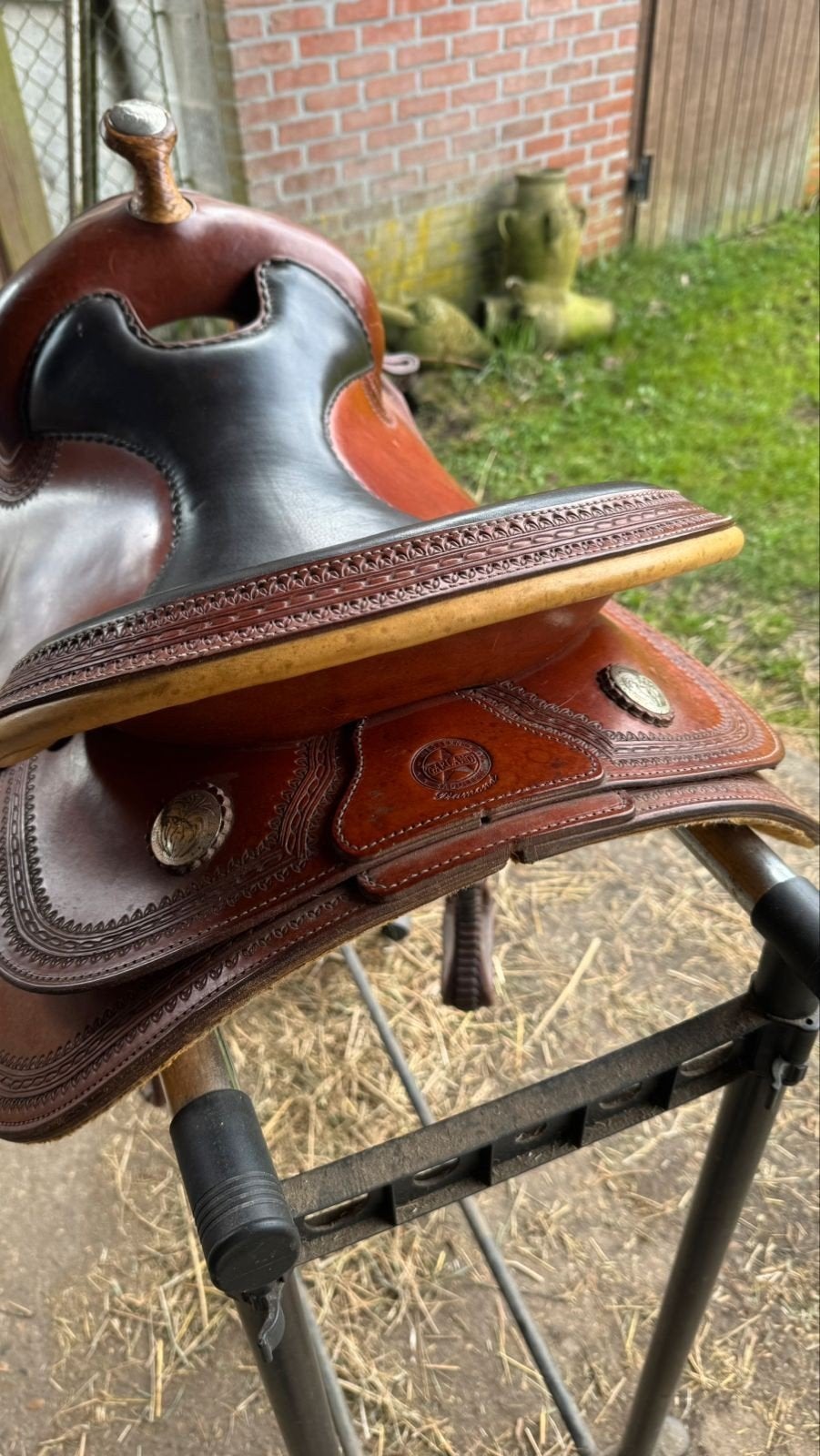Westernzadel garland diamond, Animaux & Accessoires, Chevaux & Poneys | Selles, Enlèvement ou Envoi, Utilisé, Western