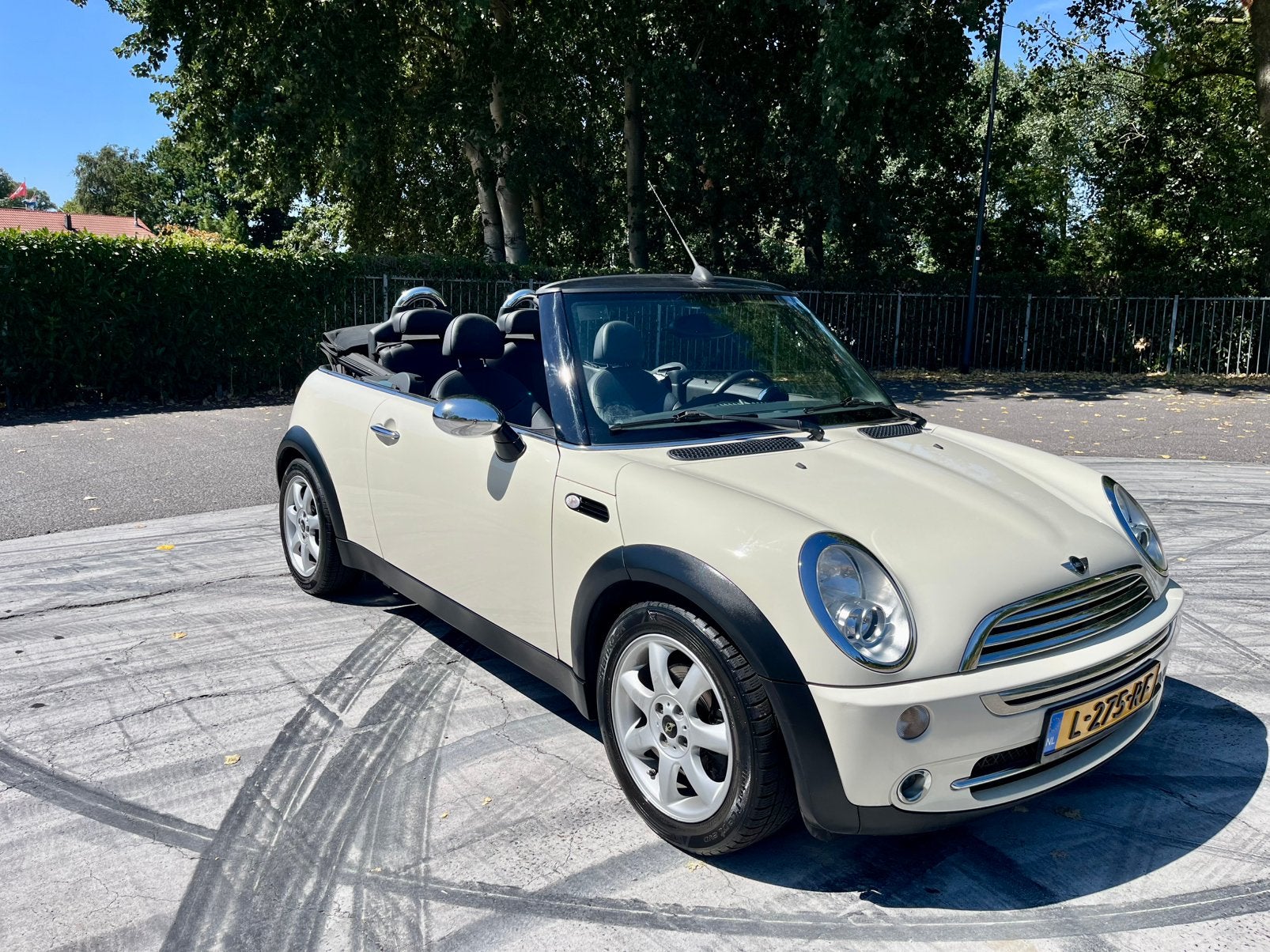 Mini Cabrio 1.6i 16v, Autos, Mini, Cuir, Capteur de stationnement, Entreprise, Cabriolet