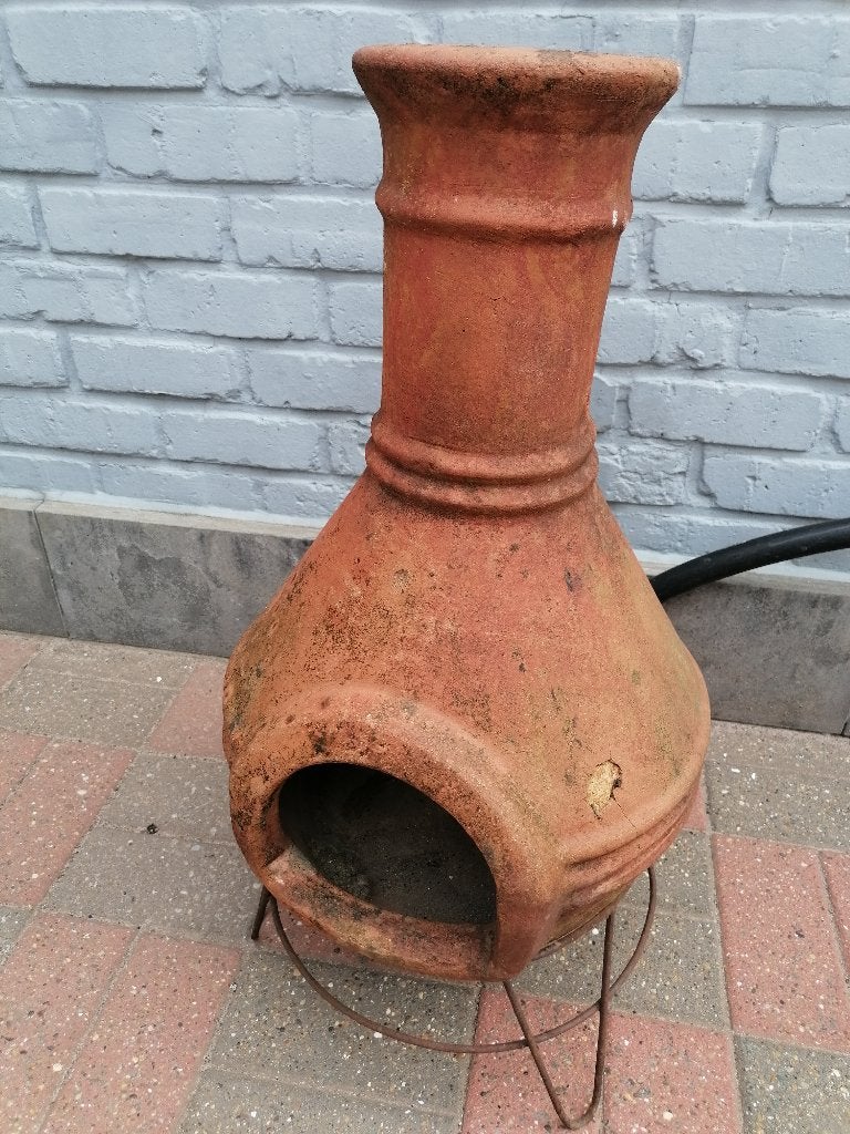 mexicaanse vuurhaard - terrasverwarmer, Ophalen, Gebruikt
