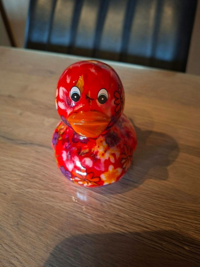 Spaarpot Pomme Pidoe eend, Verzamelen, Ophalen