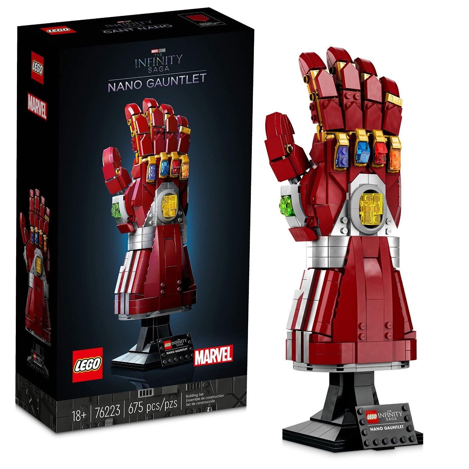LEGO Marvel 76223 Nano Gauntlet – Compleet, Ophalen of Verzenden, Compleet, Lego, Marvel