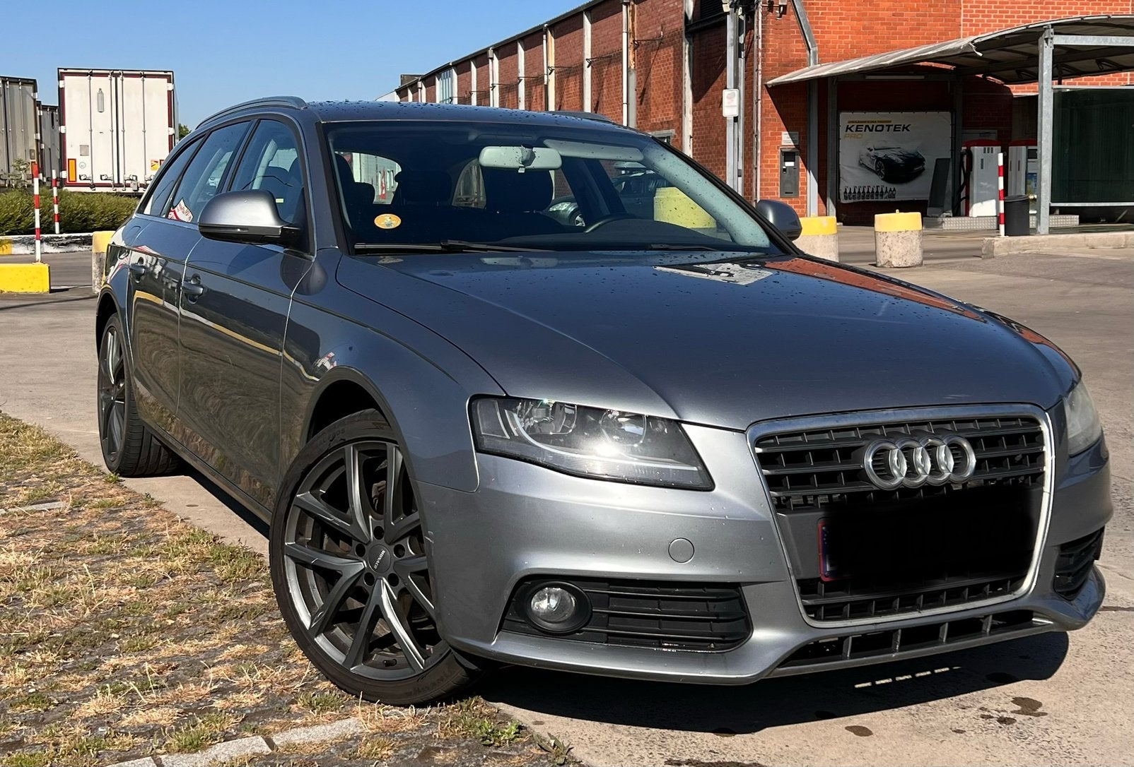 Audi A4 B8 2.0 TDI 2008, Auto's, Voorwielaandrijving, Stof, Zwart, A4