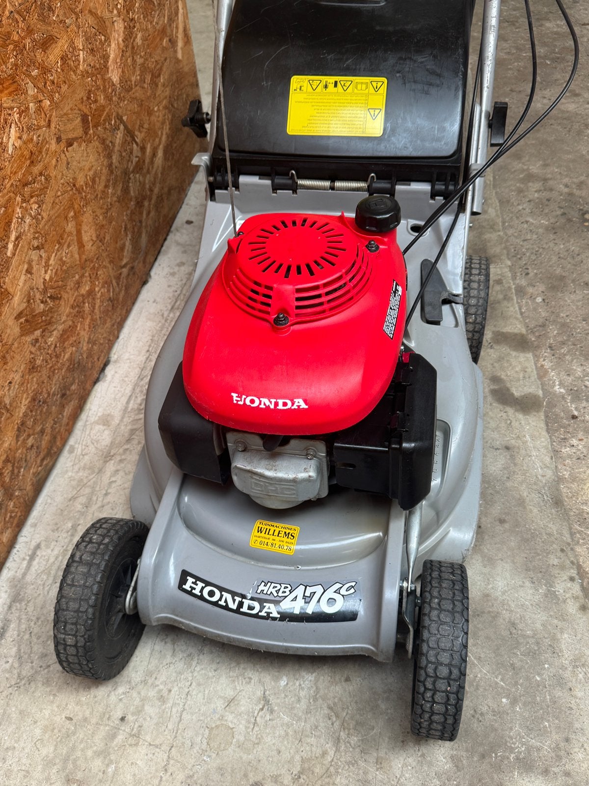 HONDA HRB 476C | ZELFTREKKER, Enlèvement ou Envoi, Tondeuse rotative, 40 à 49 cm, Utilisé