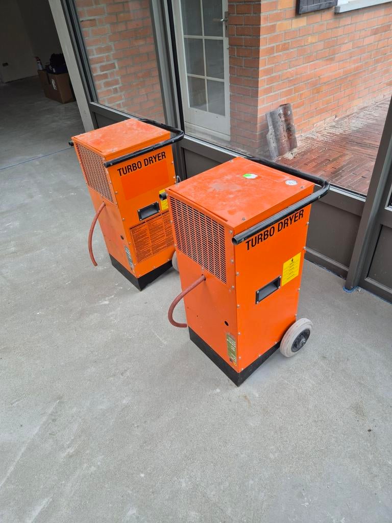 2x bouwdroger trotec ttk400ax, Ophalen