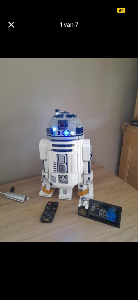 Lego star wars 75308 R2D2, Ophalen, Gebruikt
