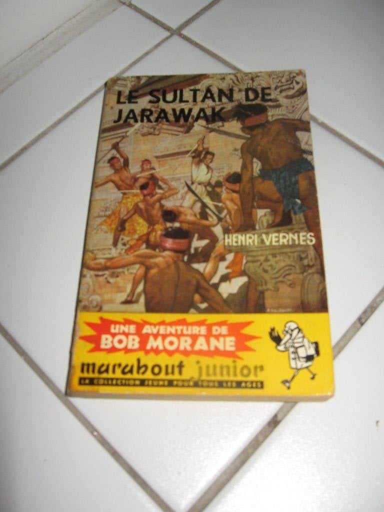 20 livres de BOB MORANE Marabout Junior, Enlèvement ou Envoi, Fiction, Utilisé, Henri Vernes