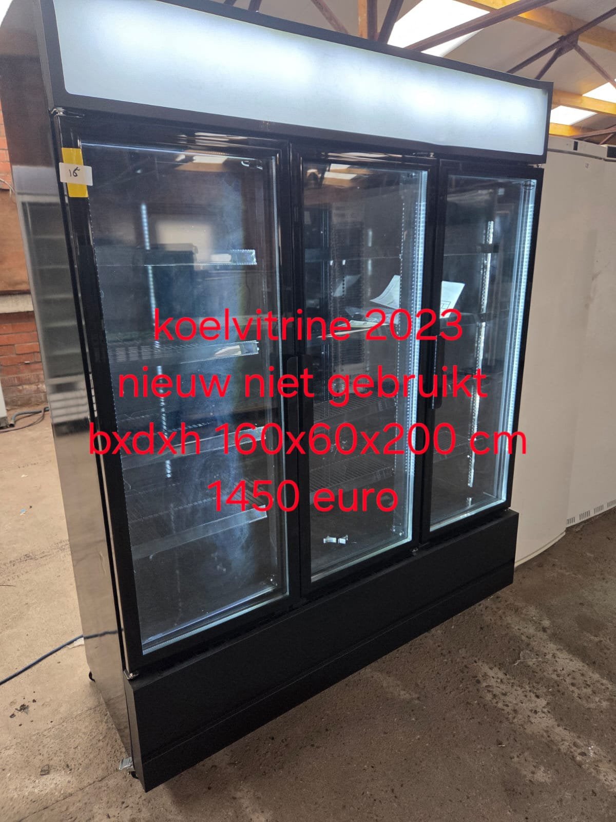 Koelvitrine, Enlèvement
