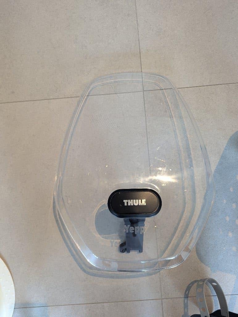 Thule Yepp Mini fietsstoeltje voor + windscherm, Ophalen, Yepp (Thule), Voorzitje, 0 t/m 13 kg