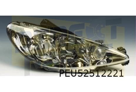Peugeot 206 (-12/5) koplamp L Origineel! 6204S9, Neuf, -, -, -