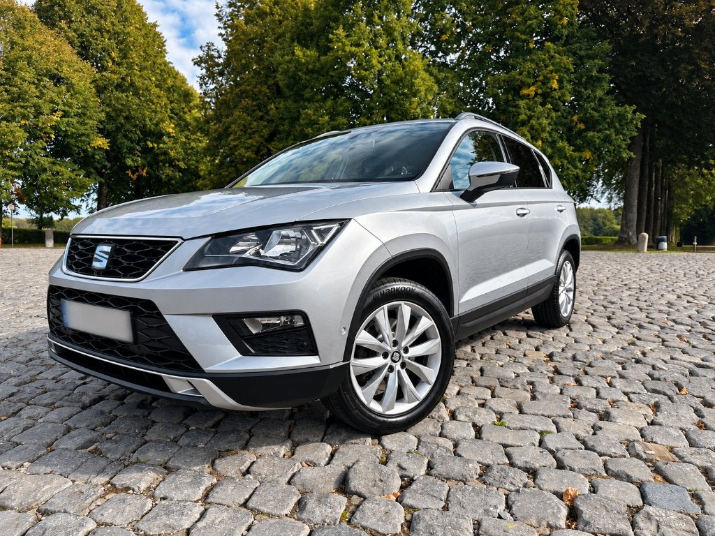 SEAT Ateca 1.6 TDI Move! Ecomotive, Autos, Argent ou Gris, Euro 6, Ateca, Noir