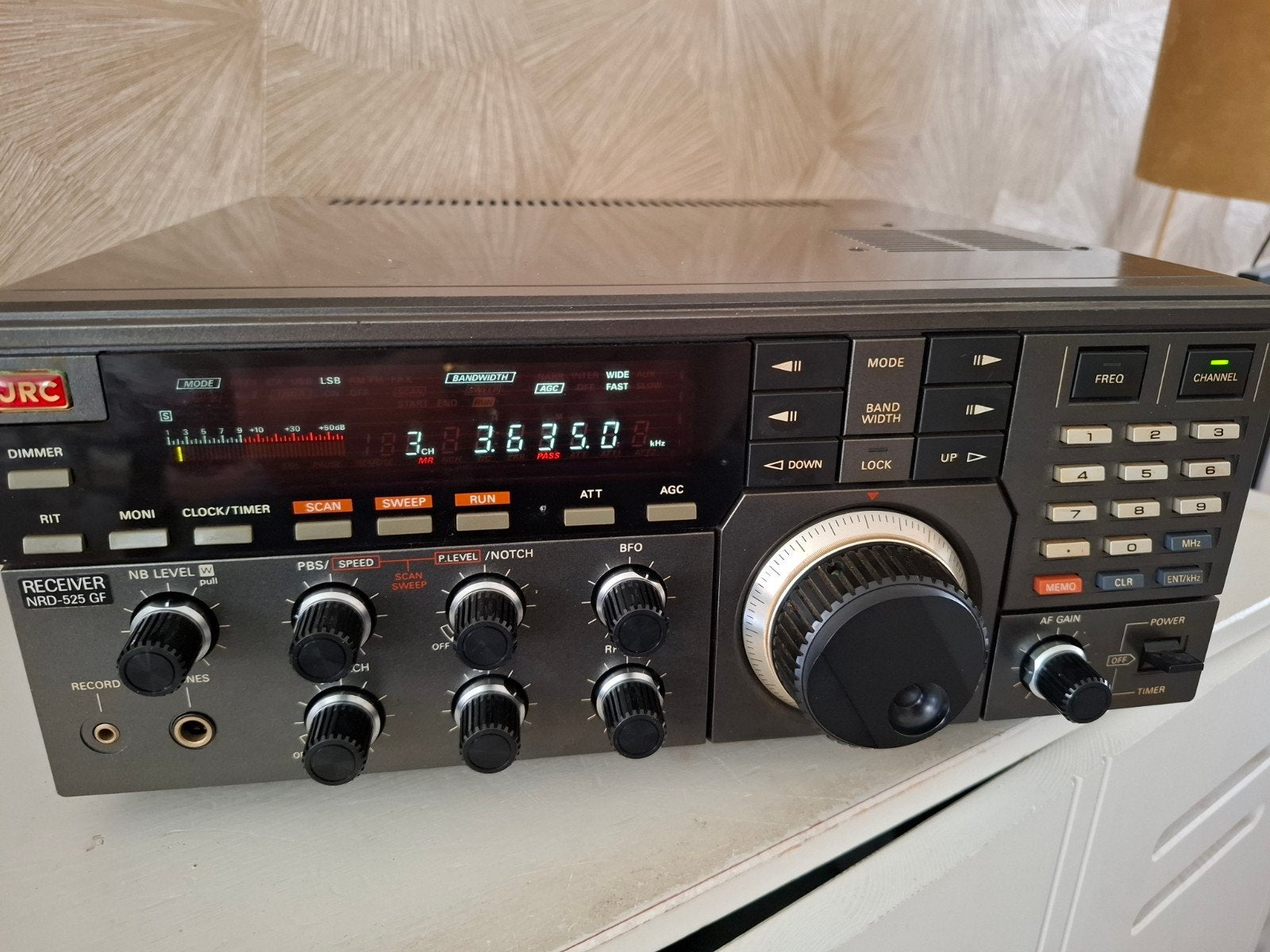 JRC NRD 525GF, Telecommunicatie, Zenders en Ontvangers, Ophalen of Verzenden, Ontvanger