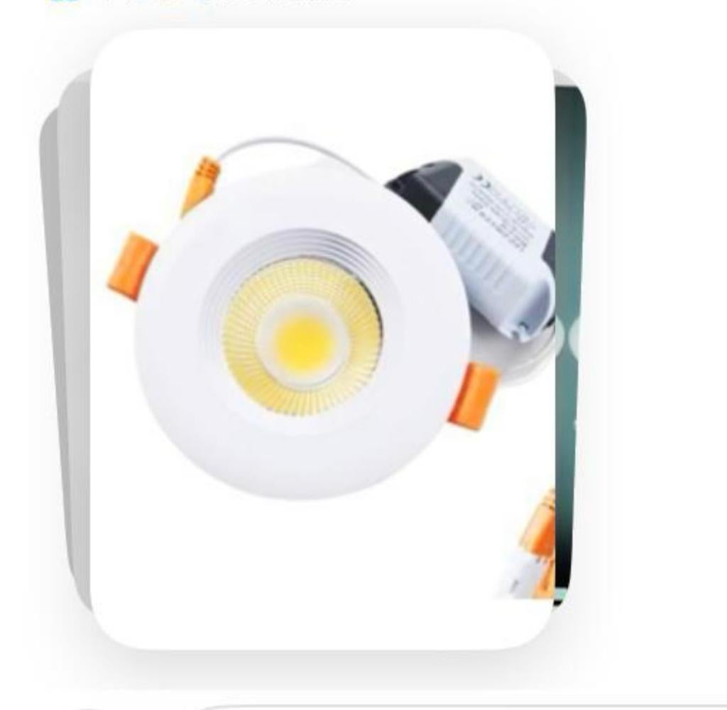 Projecteurs LED encastrés, Maison & Meubles, Lampes | Spots, Enlèvement, Comme neuf, Encastré(e)