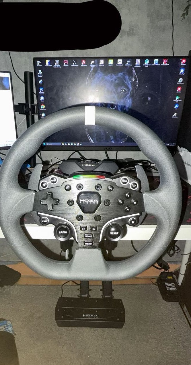 MOZA R3 racing bundle, Consoles de jeu & Jeux vidéo, Enlèvement, Comme neuf, Volant ou Pédales