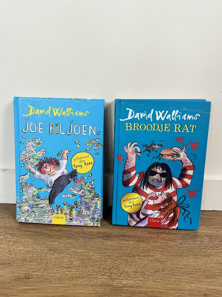 3 boeken David Walliams (Clavis), Ophalen of Verzenden, Gelezen