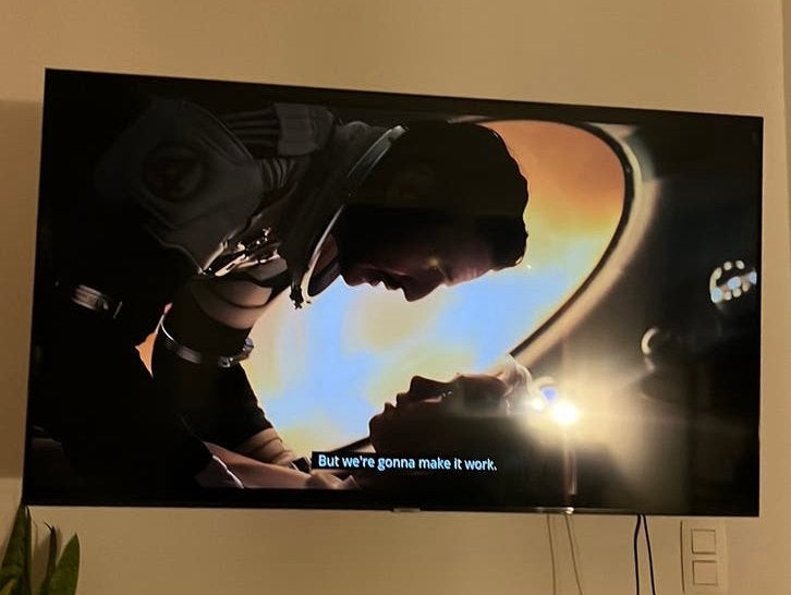 SAMSUNG GU55AU7199UXZG LED TV, Audio, Tv en Foto, Ophalen, LED, Zo goed als nieuw, Samsung