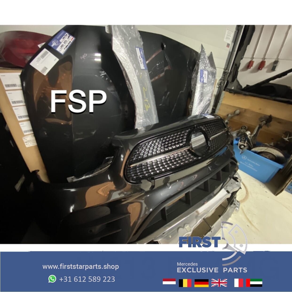 W213 S213 W238 FACELIFT 43 AMG VOORKOP Mercedes E Klasse 202, Auto-onderdelen, Gebruikt, -, Voor, Ophalen of Verzenden