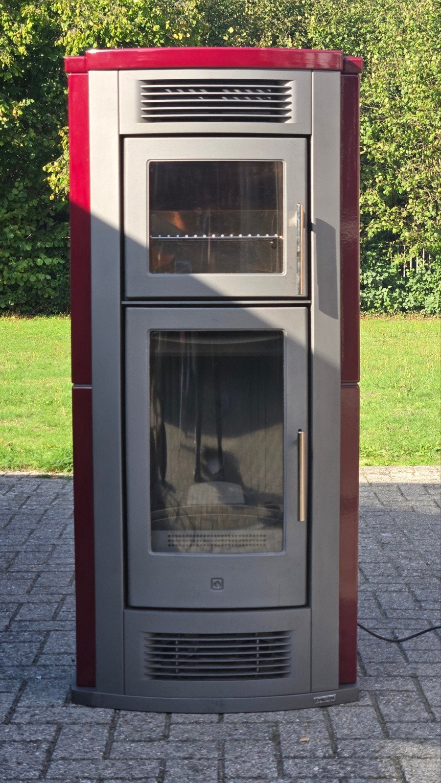 POÊLE À GRANULÉS PIAZZETTA MODÈLE P960F AVEC FOUR (Livraison, Maison & Meubles, Poêles, Autres carburants, Comme neuf, Enlèvement