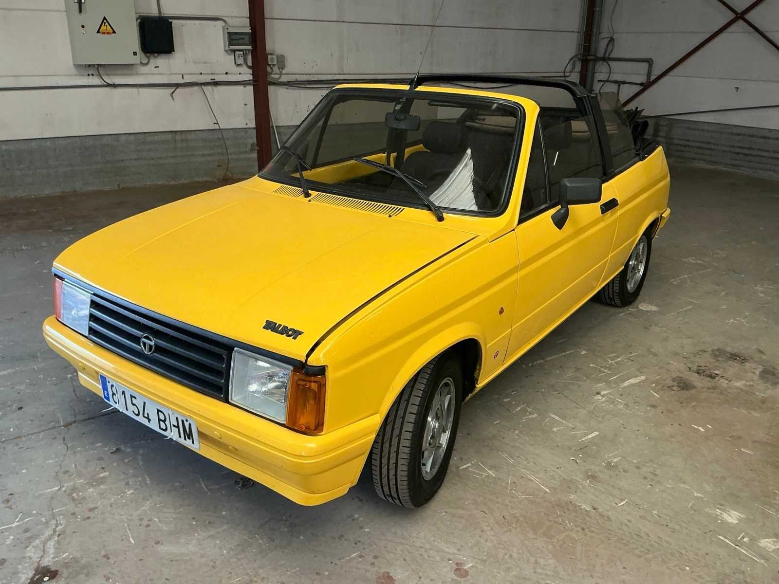 1983 Talbot Samba 1.4 Cabrio Oldtimer, Overige merken, Bedrijf, Handgeschakeld, Overige carrosserie
