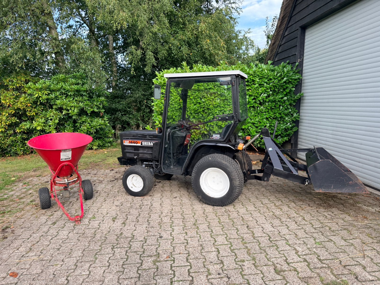 Shibaura sp 1440 mini trekker mini tractor met cabine, Ophalen, Versnellingen