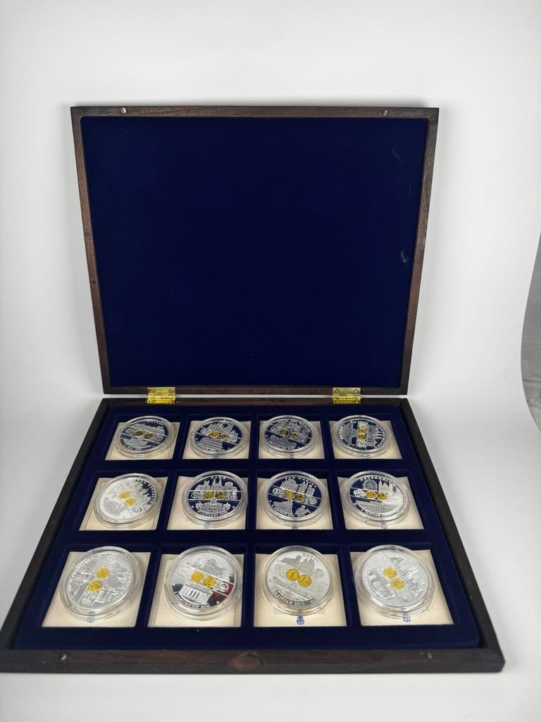 Coffret de pièces commémoratif de l'introduction euro 2002, Enlèvement ou Envoi, Argent, Autres valeurs, France