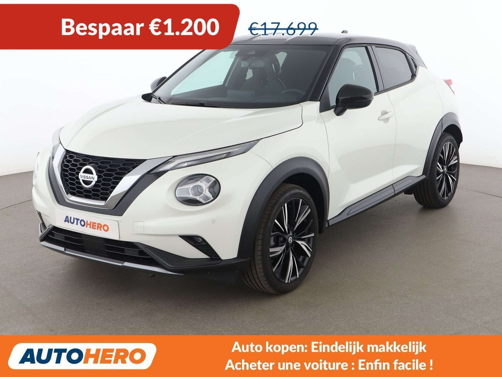 Nissan Juke 1.0 DIG-T N-Connecta, Autos, Nissan, Achat, 139 g/km, Euro 6, Boîte manuelle
