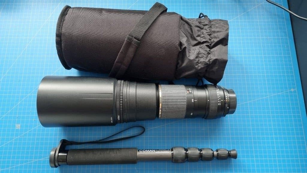 Tamron SP 150-600mm F/5-6.3 DI Vc USD (Nikon), Téléobjectif, Comme neuf, Enlèvement, Tamron