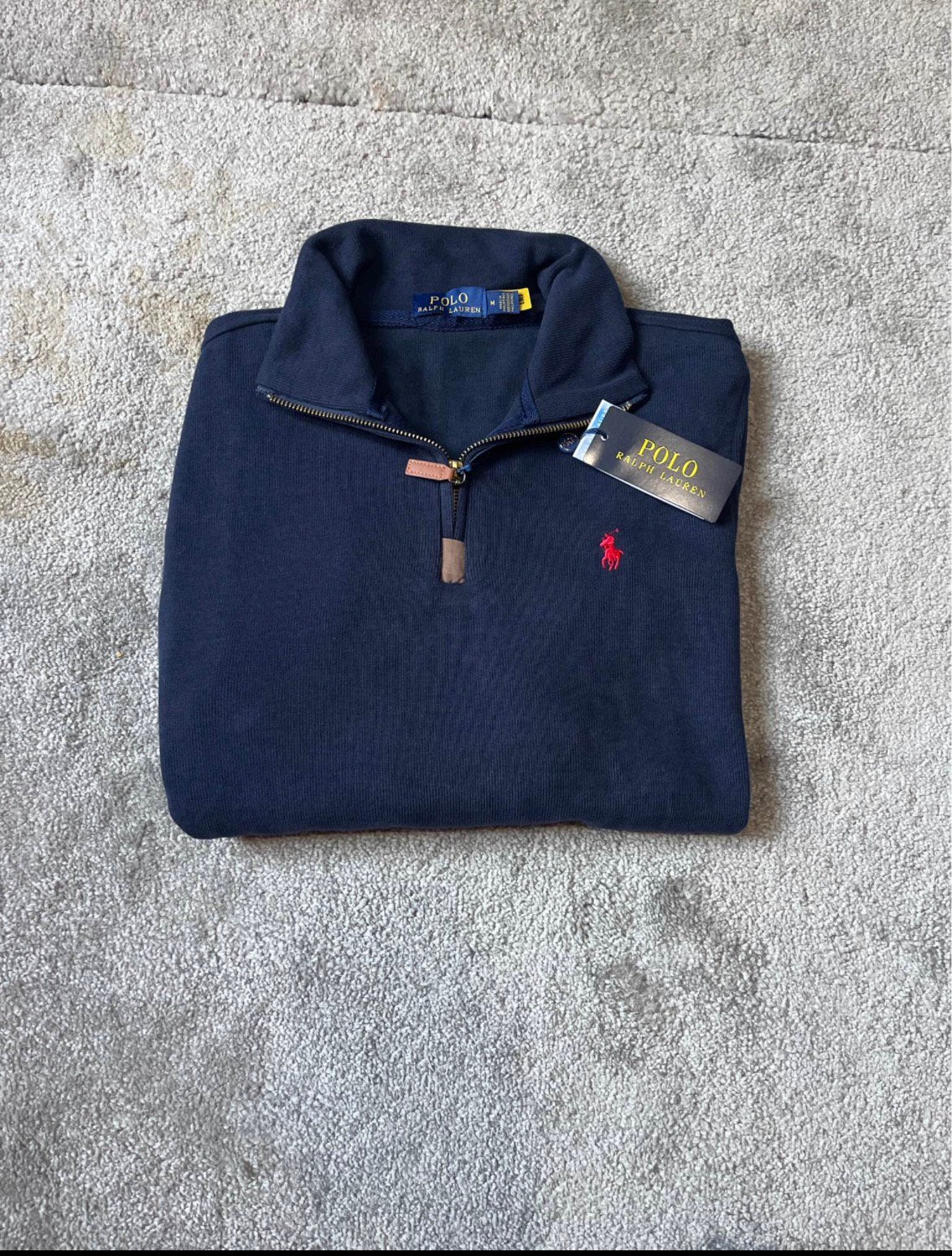 Polo Ralph Lauren Half-Zip - blauw, Kleding | Heren, Polo's, Verzenden, Nieuw, Maat 48/50 (M), Blauw
