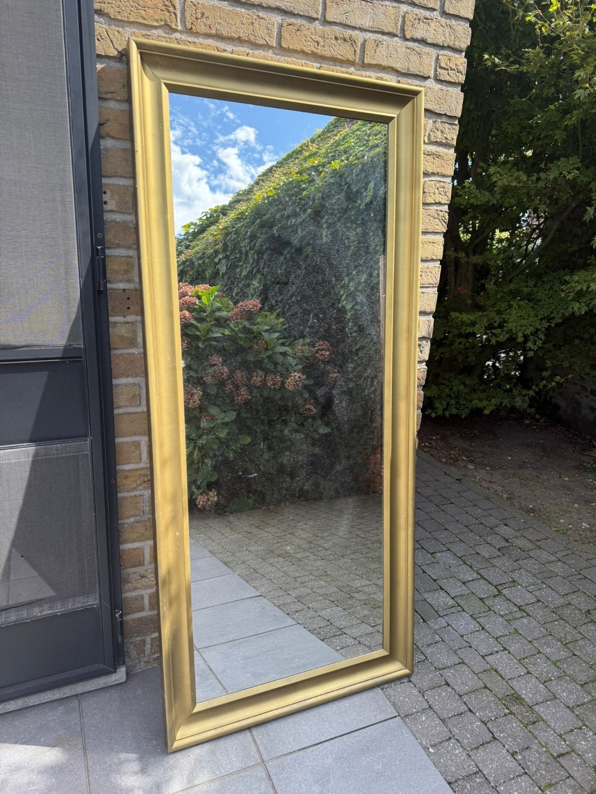 grote staande spiegel, Maison & Meubles, Accessoires pour la Maison | Miroirs, Enlèvement