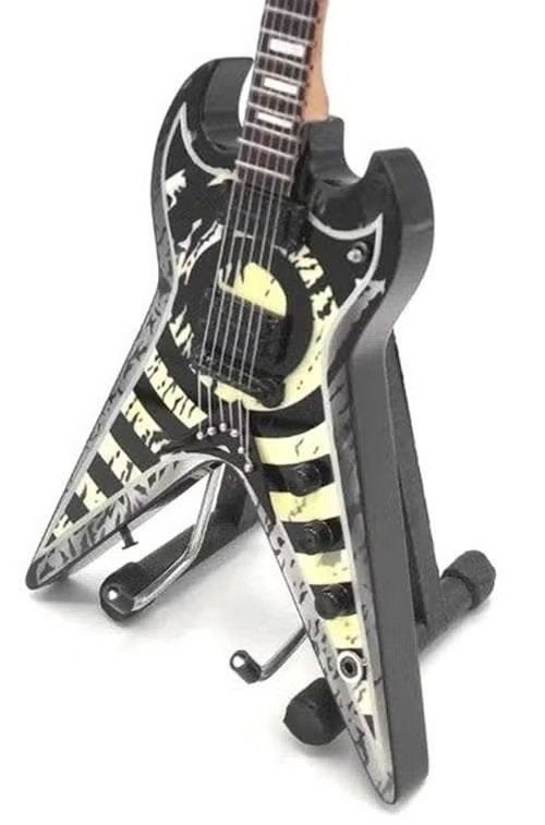 Miniatuur replica Wylde gitaar Zakk Wylde Blck Label Society, Verzamelen, Ophalen of Verzenden, Nieuw