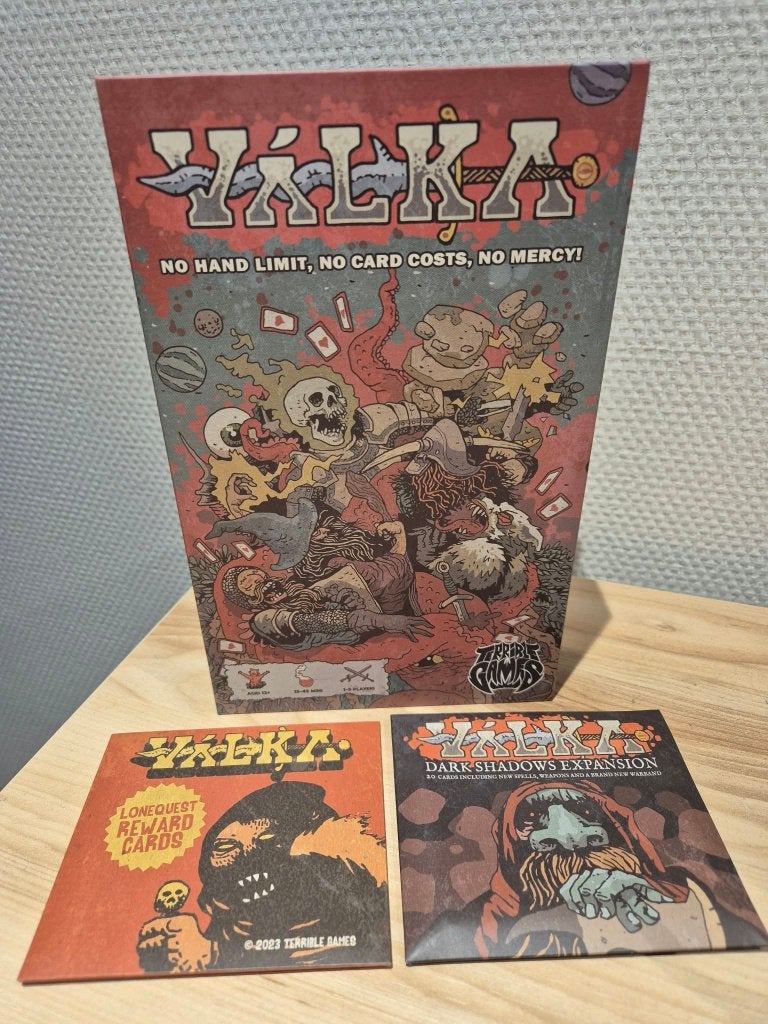 Valka - Kickstarter Edition (Bordspel), Hobby en Vrije tijd, Ophalen of Verzenden, Zo goed als nieuw
