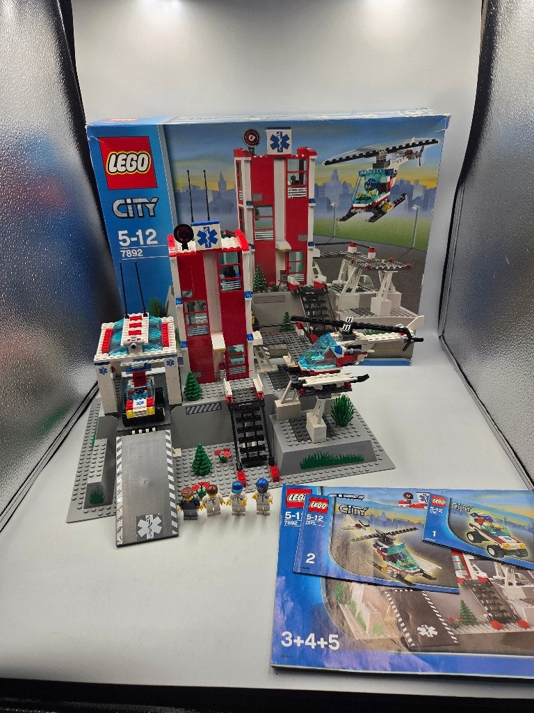 Hôpital Lego City 7892, City, Enlèvement ou Envoi, Lego, Ensemble complet