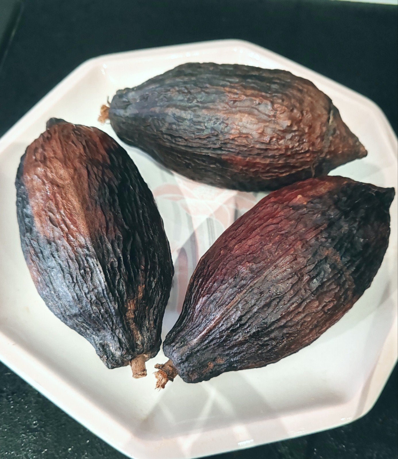 Lot De 3 cabosses de cacao vide et sèche pour décoration, Enlèvement ou Envoi