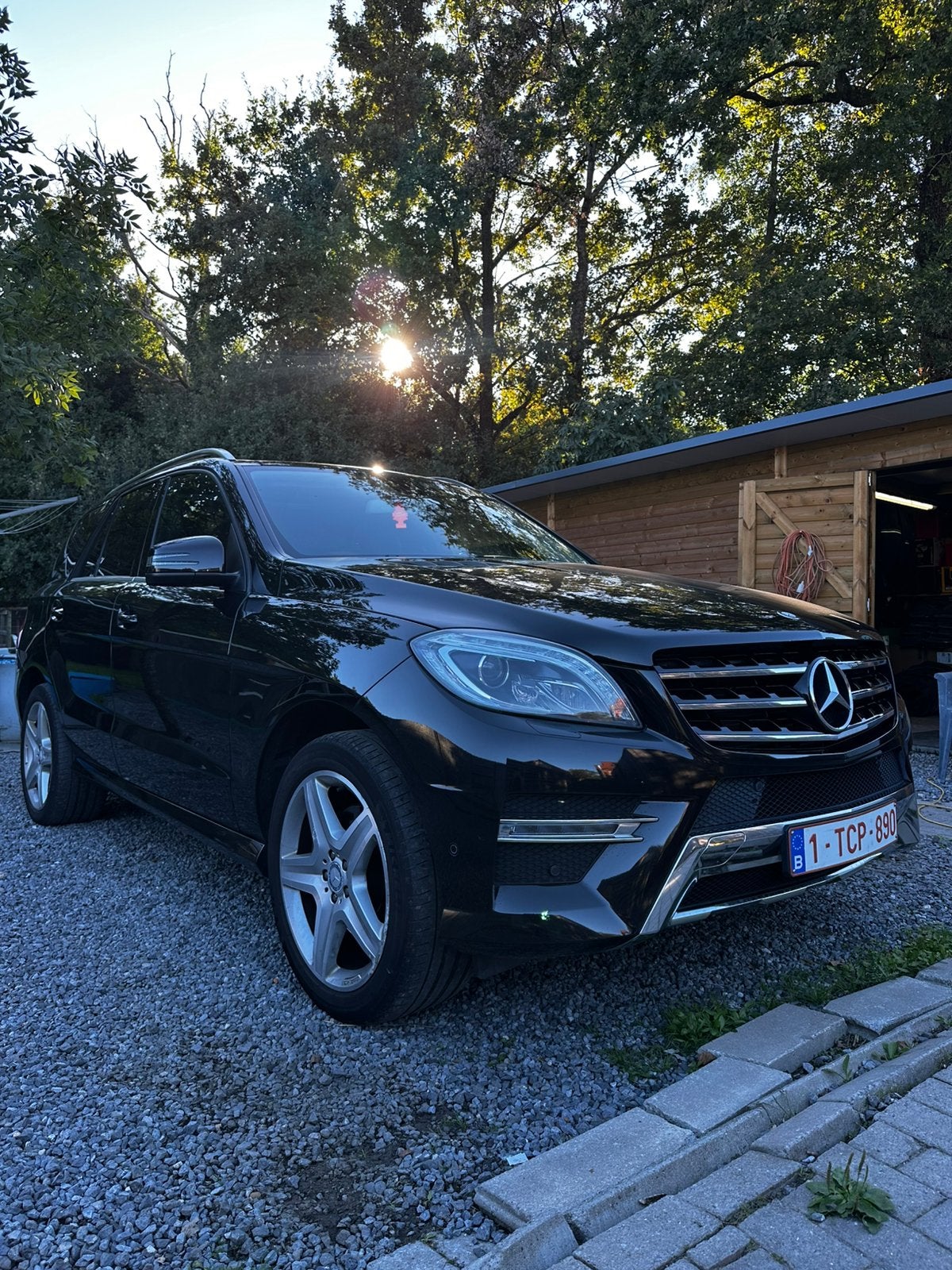 Mercedes ML250cdi, Automaat, Dealer onderhouden, Zwart, Diesel