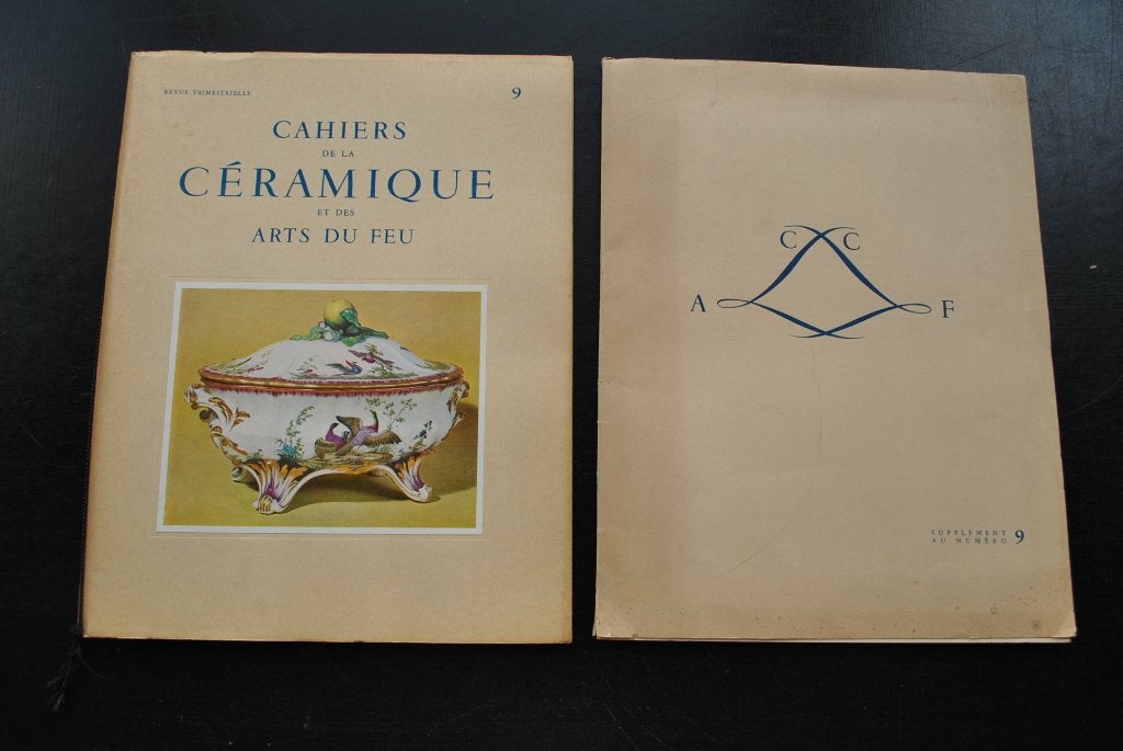 Cahiers de la Céramique et des Arts du feu n9 + Supplément, Antiek en Kunst, Ophalen of Verzenden