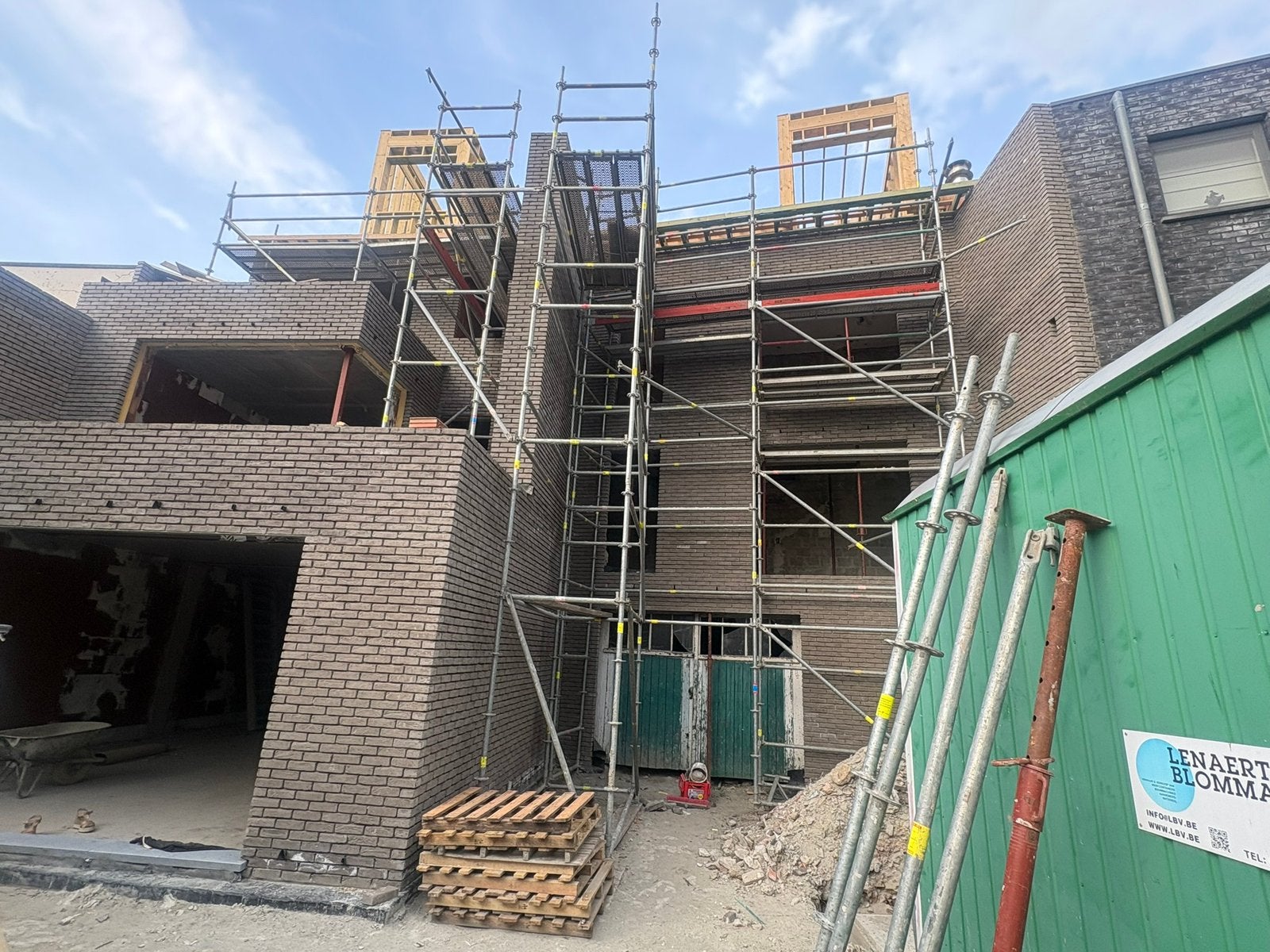 Stelling layer, Doe-het-zelf en Bouw, Steigers, Ophalen of Verzenden, Zo goed als nieuw