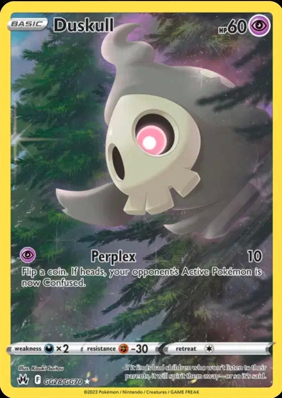 Duskull Crown Zenith Pokémon TCG, Ophalen