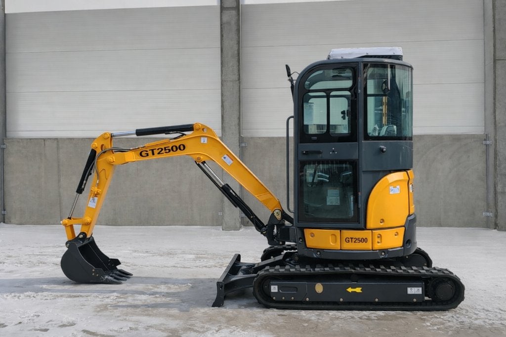 Rupsgraver GT2500 | 2420 KG | Yanmar Motor | 18400 ex, Ophalen