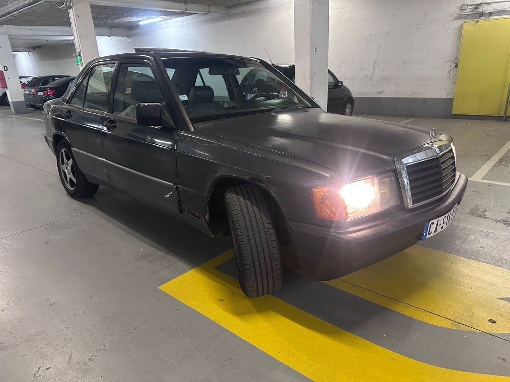 Mercedes 190D 2.5, Autos, Cuir, Achat, Entreprise, 5 cylindres